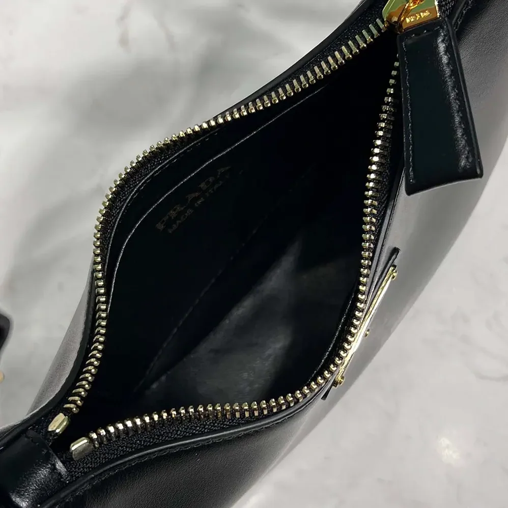 Prada Arqué Mini Leather Shoulder Bag for Women Prada Arqué Mini Leather Shoulder Bag for Women