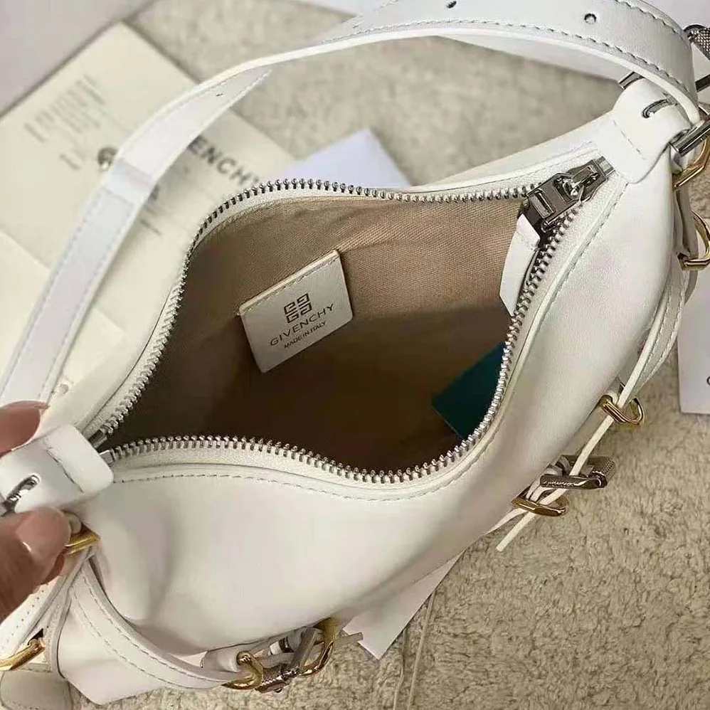 Givenchy Mini Voyou Bag in Leather for Women in White