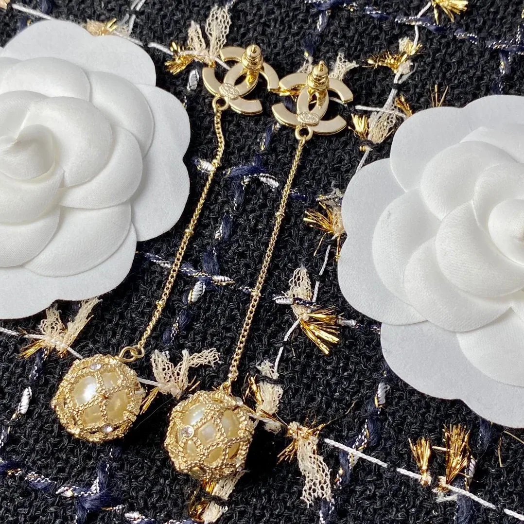 Long Earrings Gold Long Earrings Gold