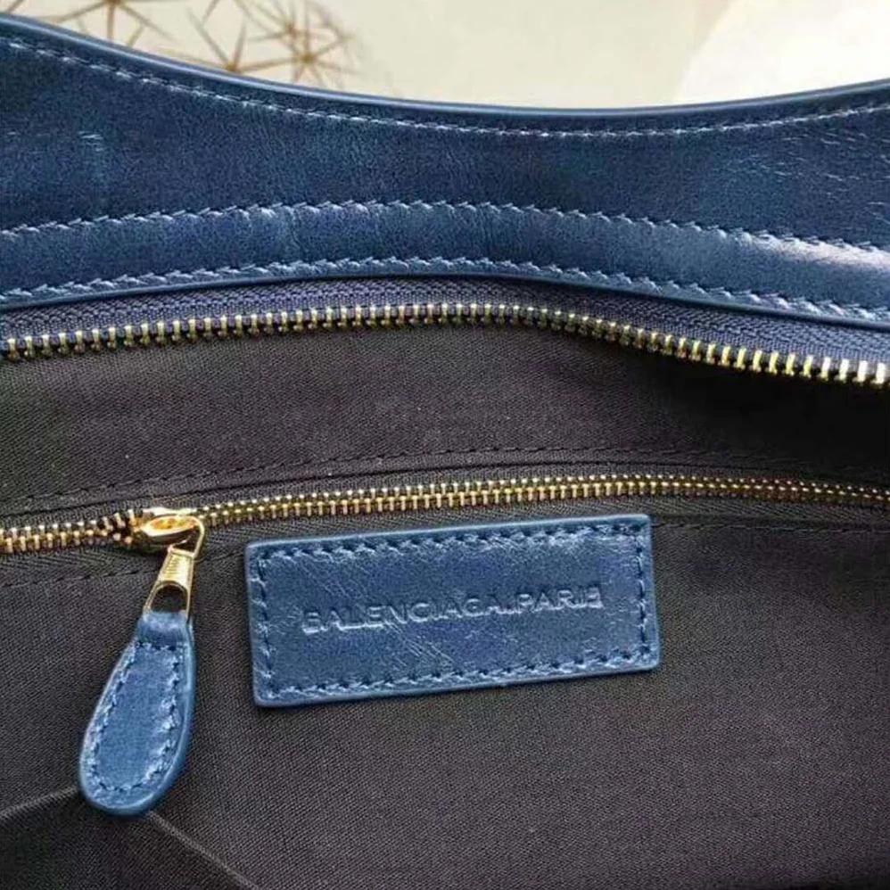 Balenciaga Small Size Lambskin Hand Carry And Shoulder Bag for Women