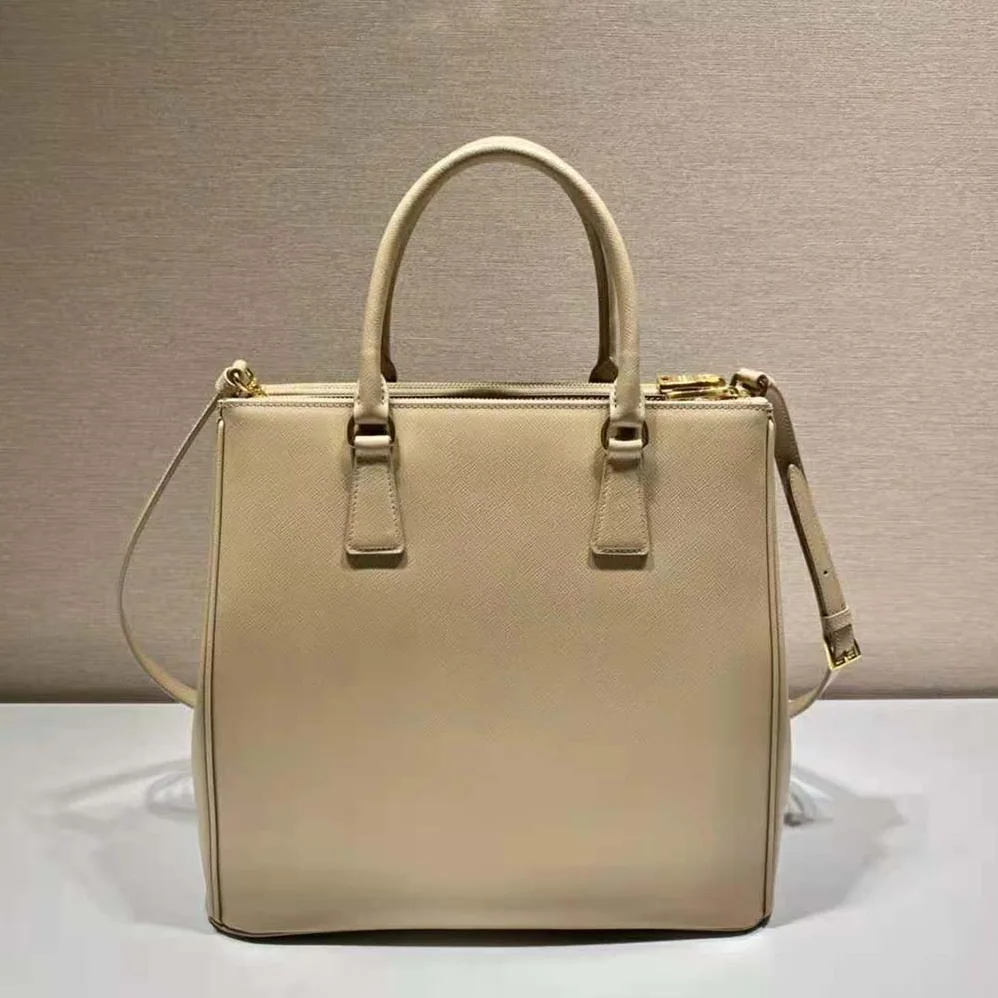 Prada Medium Prada Galleria Saffiano Leather Bag for Women in Sandy Prada Medium Prada Galleria Saffiano Leather Bag for Women in Sandy