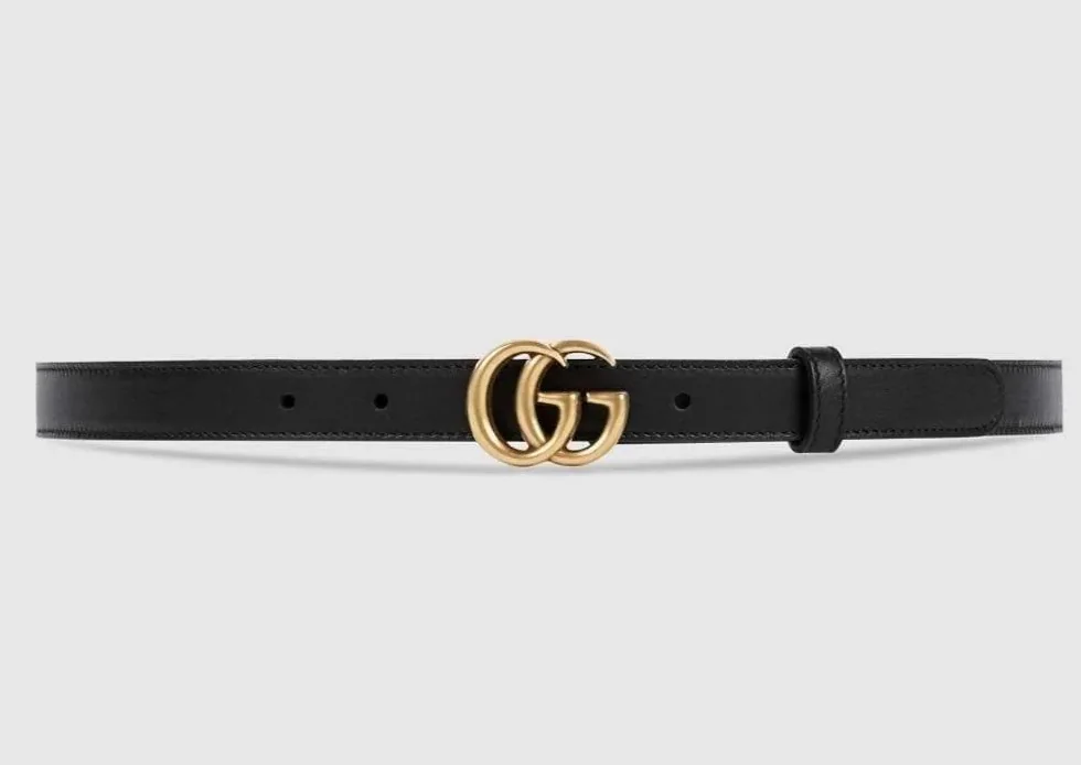 Leather Belt Gold in SiAmazinger Buckle