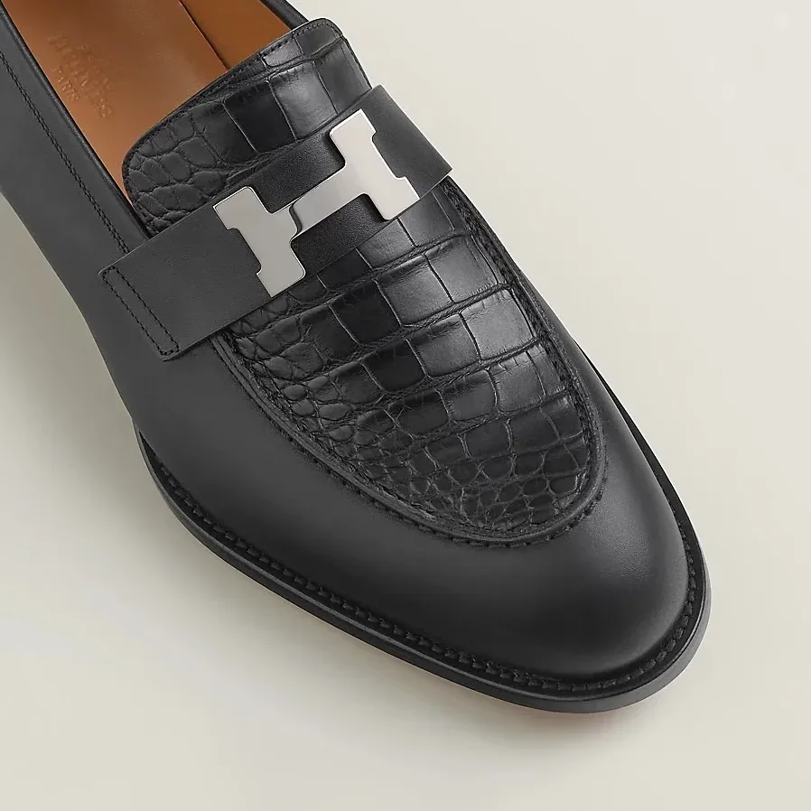 Hermes Honoer Loafers Black Hermes Honoer Loafers Black