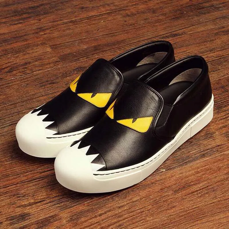 Fendi Slip on in Black Calfskin Shoes Black for Women
