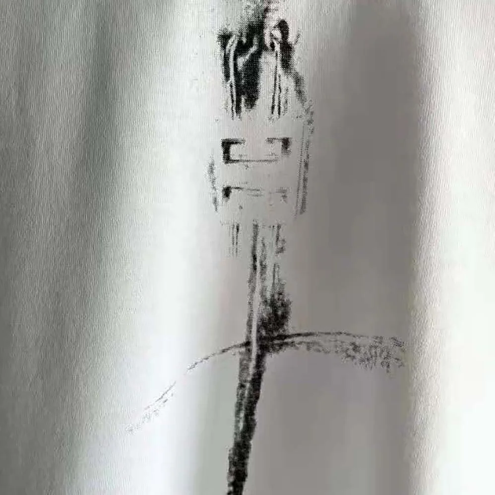 Givenchy Trompe Loeil Effect T-Shirt for Men in White