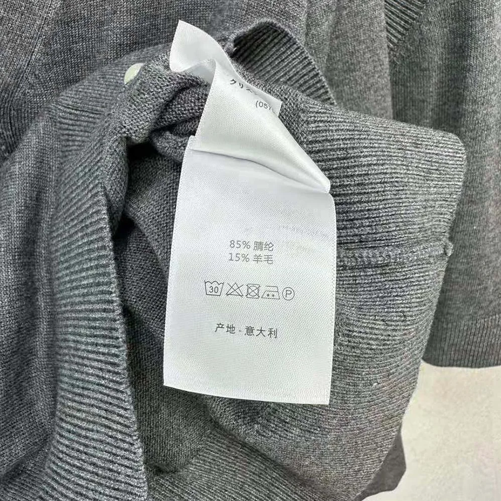 Dior Twin for Women in set Gray Cashmere Knit