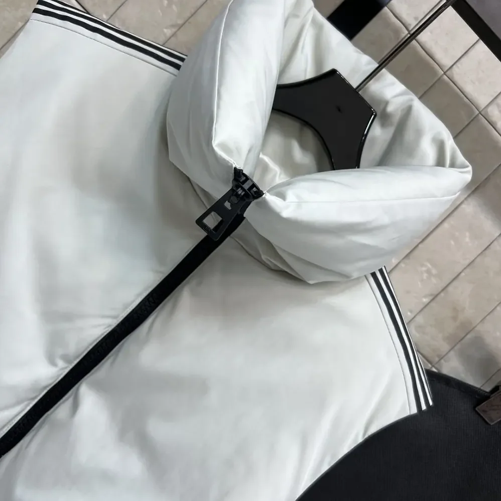 Dior DiorAlps Belted Puffer Vest White Padded Technical Taffeta for Women Dior DiorAlps Belted Puffer Vest White Padded Technical Taffeta for Women