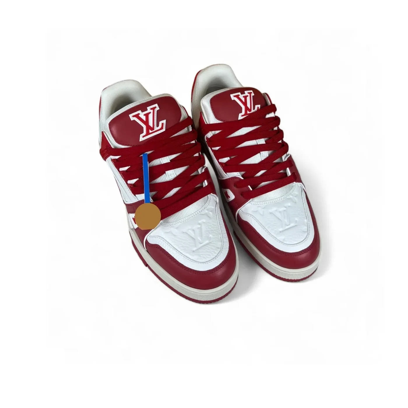Louis Vuitton Trainer Sneaker Rubber Monogram Red Louis Vuitton Trainer Sneaker Rubber Monogram Red