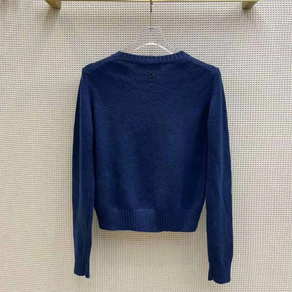 Dior Sweater Blue Dior Around The World Cashmere for Women