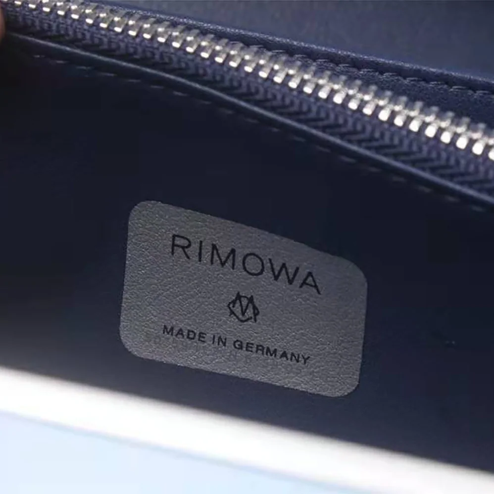 Dior Dior and Rimowa Personal Clutch Aluminum and Grained Calfskin for Men in Blue Dior Dior and Rimowa Personal Clutch Aluminum and Grained Calfskin for Men in Blue