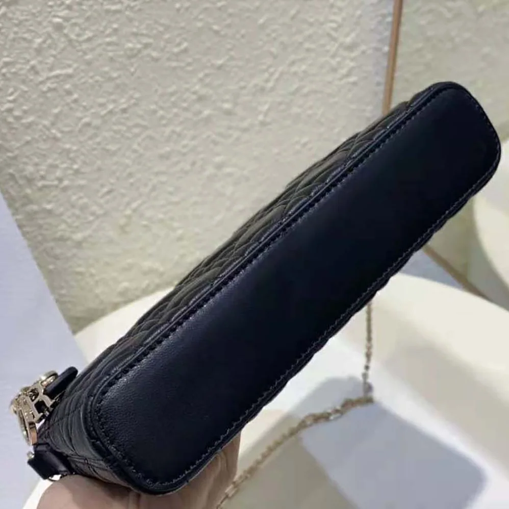 Dior Miss Dior Midi Mini Bag Black Cannage Lambskin for Women Dior Miss Dior Midi Mini Bag Black Cannage Lambskin for Women