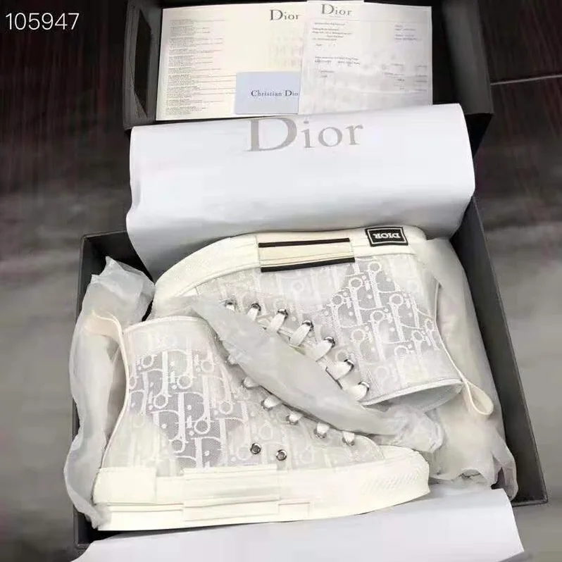 Dior B23 High-Top Dior Oblique Sneaker for Unisex in White Dior B23 High-Top Dior Oblique Sneaker for Unisex in White