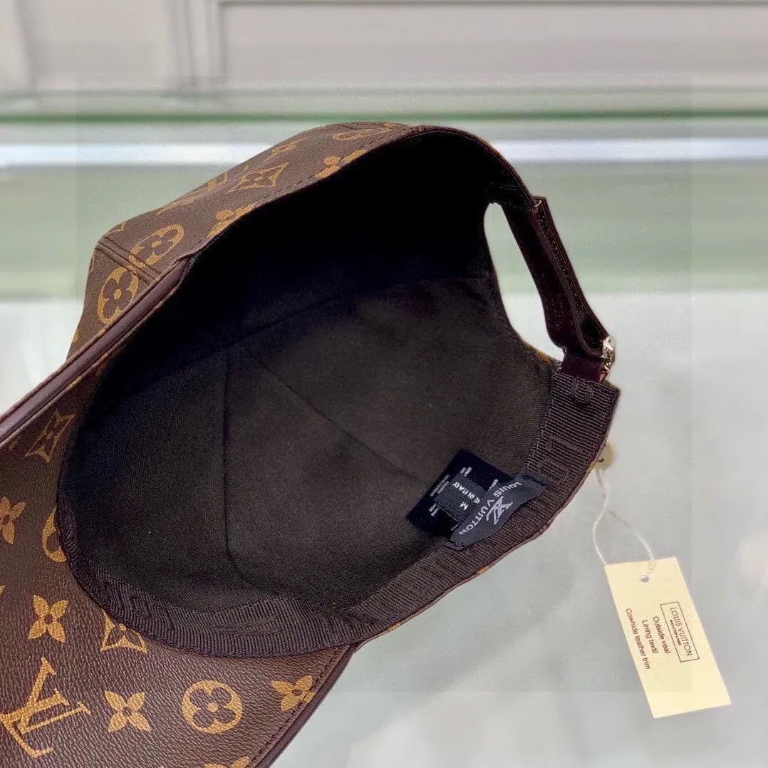 Louis Vuitton LV Get Ready Cap Monogram Brown LV Louis Vuitton LV Get Ready Cap Monogram Brown LV