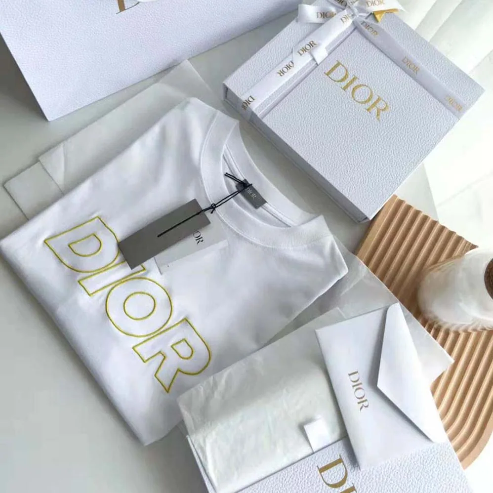 Dior Relaxed-Fit T for Men in shirt White Cotton Jersey Dior Relaxed-Fit T for Men in shirt White Cotton Jersey
