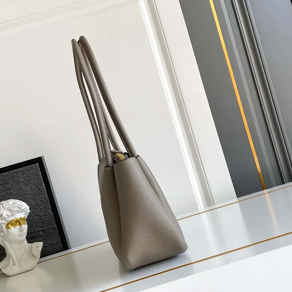 Prada Prada Darling Medium Leather Shoulder Bag for Women in Gray Prada Prada Darling Medium Leather Shoulder Bag for Women in Gray