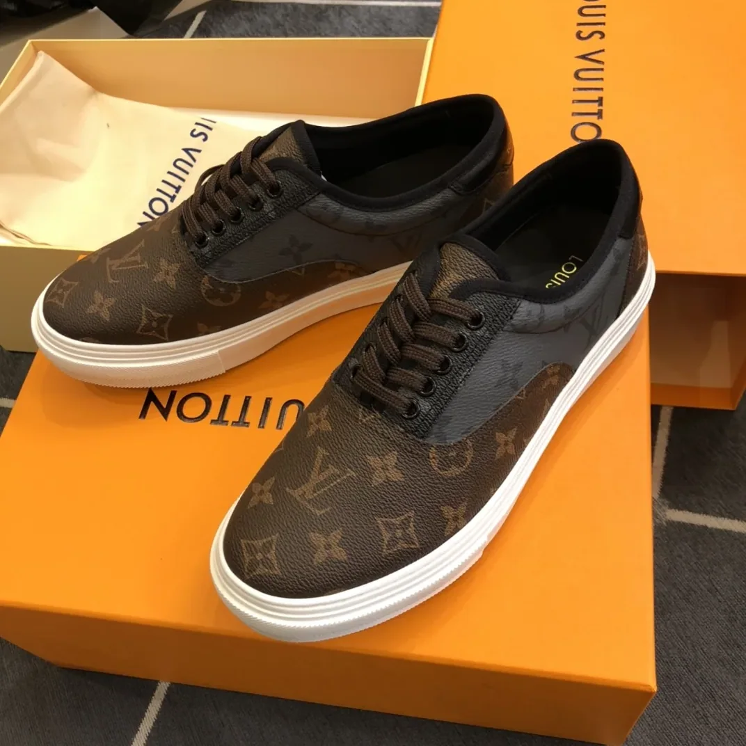 Louis Vuitton LV Trocadero Richelieu Sneaker Brown