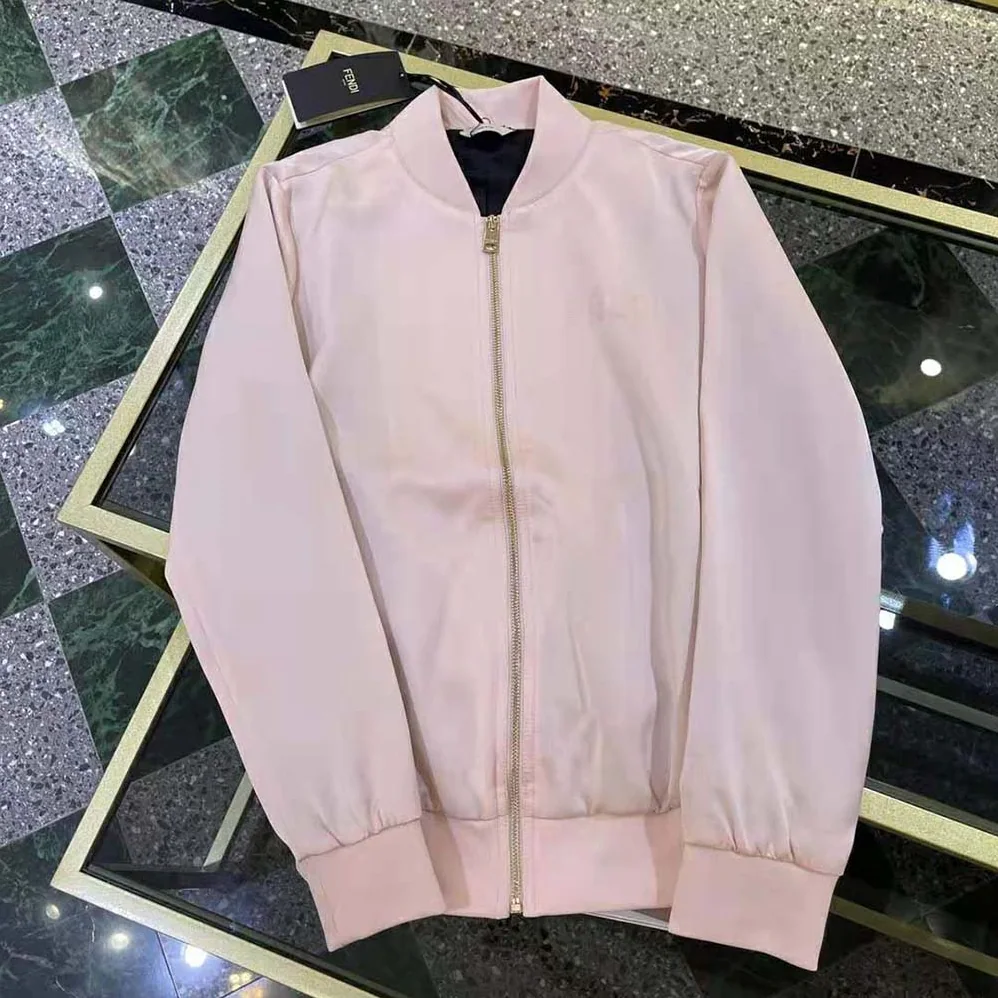 Fendi Jumpsuit Pink Satin Sweatshirt and Pants for Women Fendi Jumpsuit Pink Satin Sweatshirt and Pants for Women
