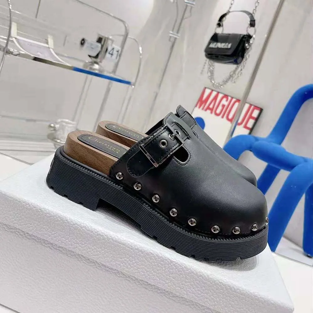 Dior Diorquake Clog Black Calfskin for Women Dior Diorquake Clog Black Calfskin for Women