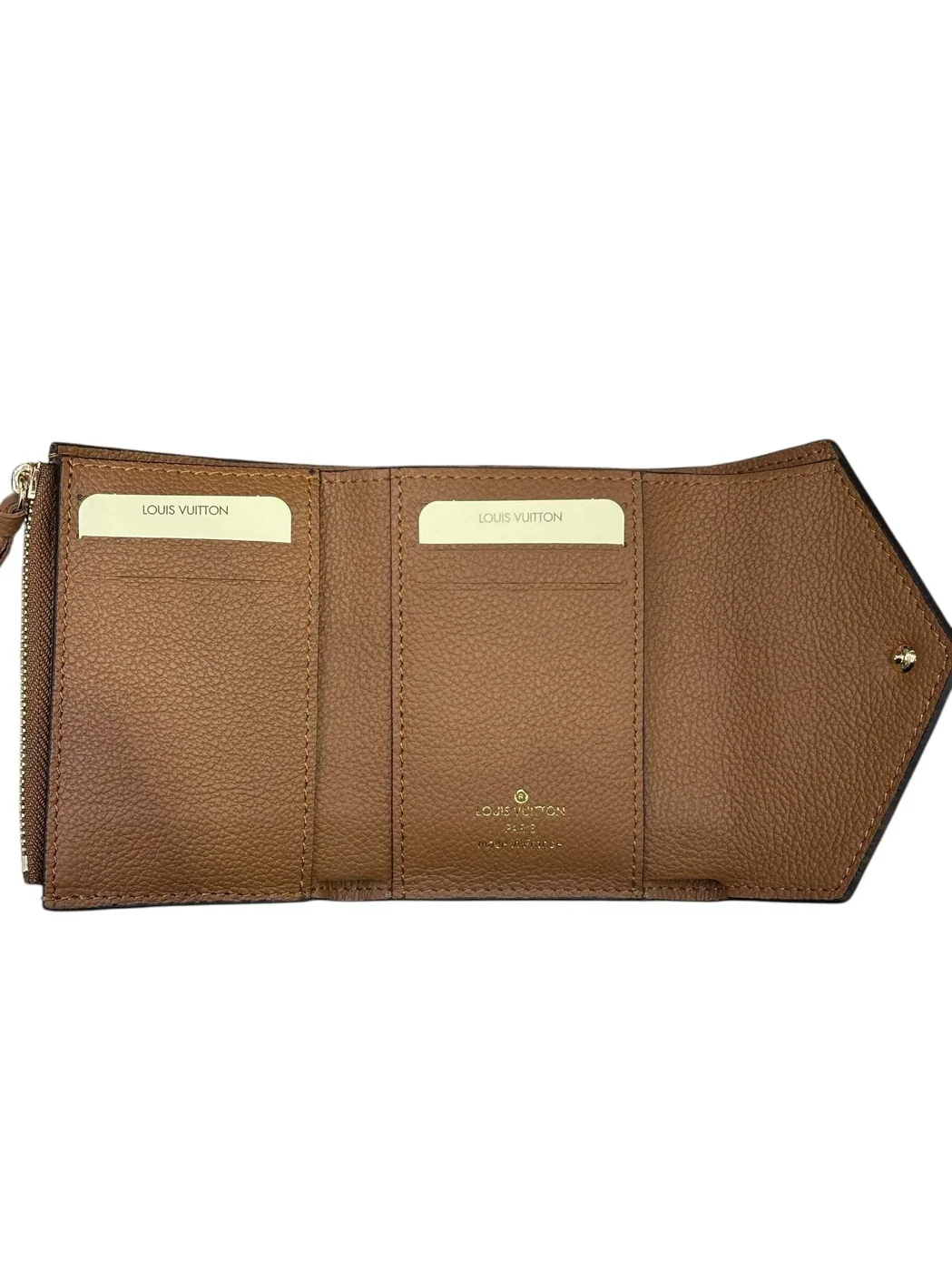 Victorine Wallet Tan Monogram