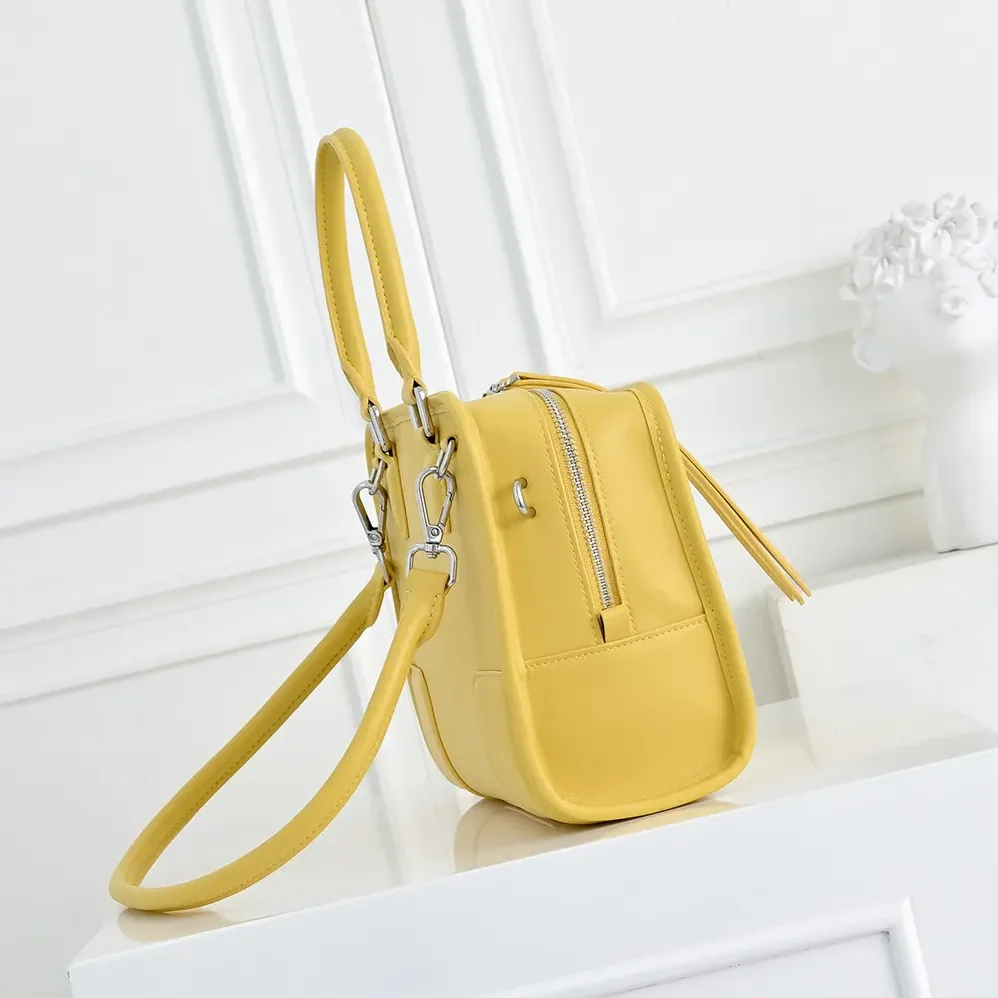 Loewe Large Amazona 180 Bag in Soft Calfskin for Women in Yellow