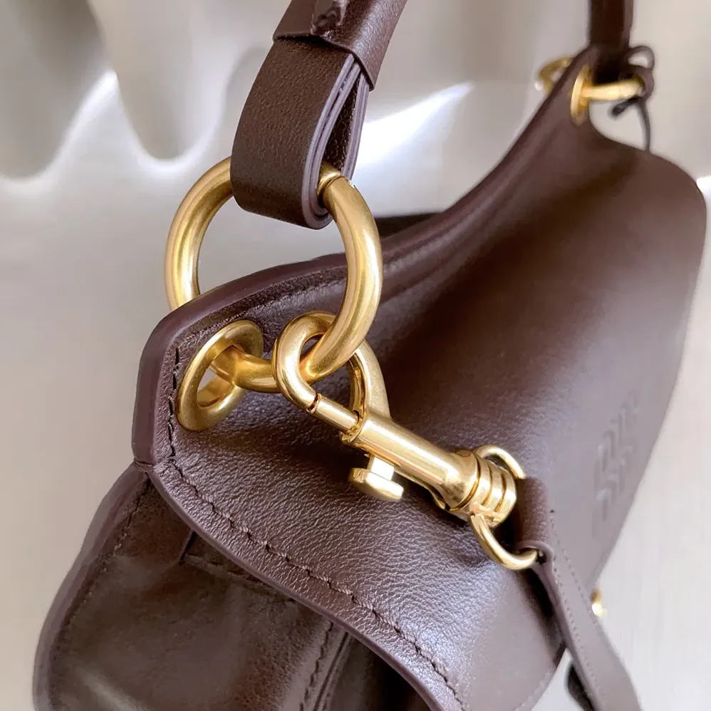 Miu Miu Rendez-Vous Nappa Leather Bag Briarwood for Women