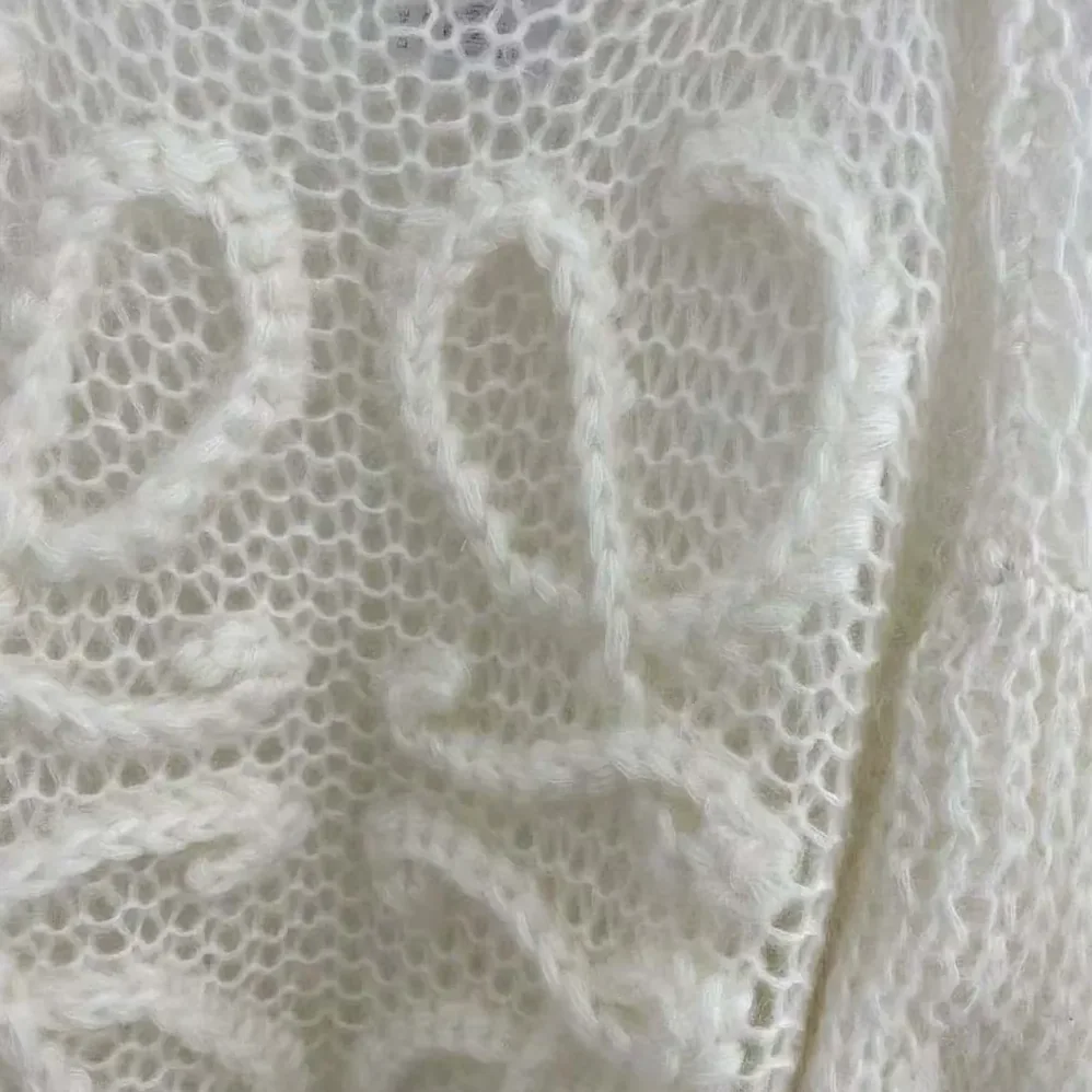Loewe Anagram Sweater in Mohair for Women in White