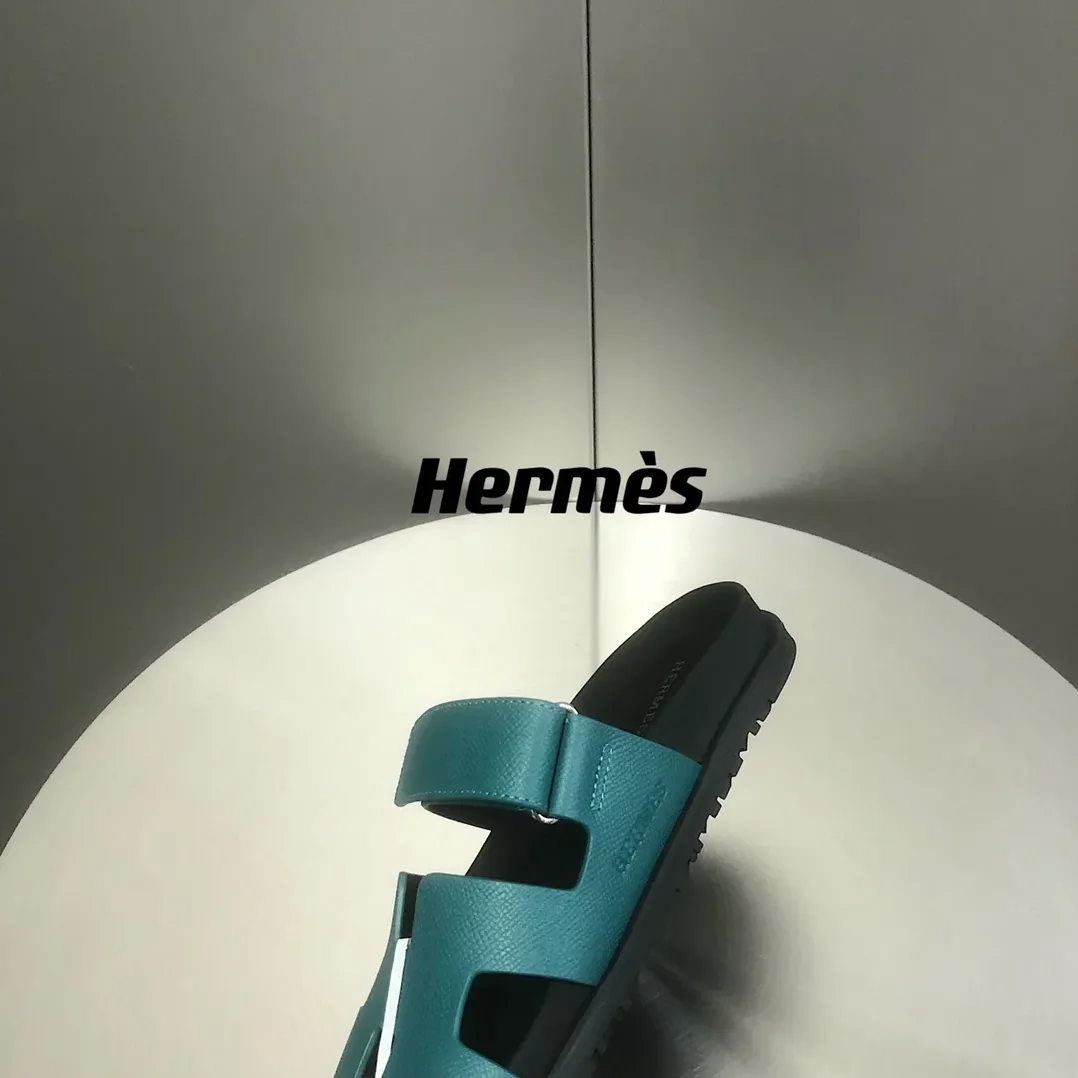 Hermes Chypre Sandal Blue Hermes Chypre Sandal Blue