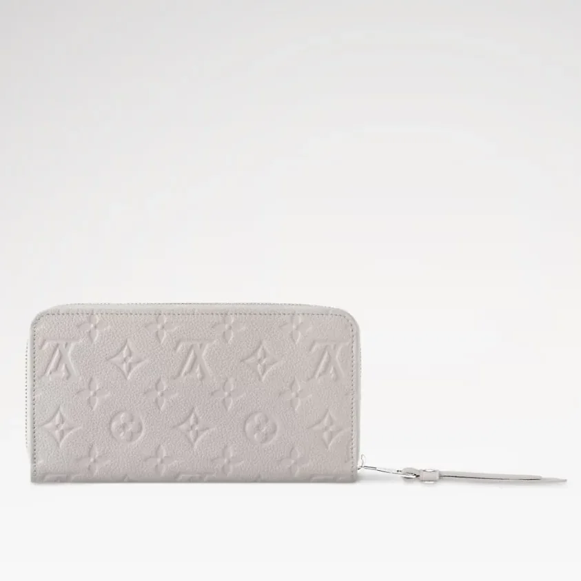 Louis Vuitton Zippy Wallet Brume Gray /