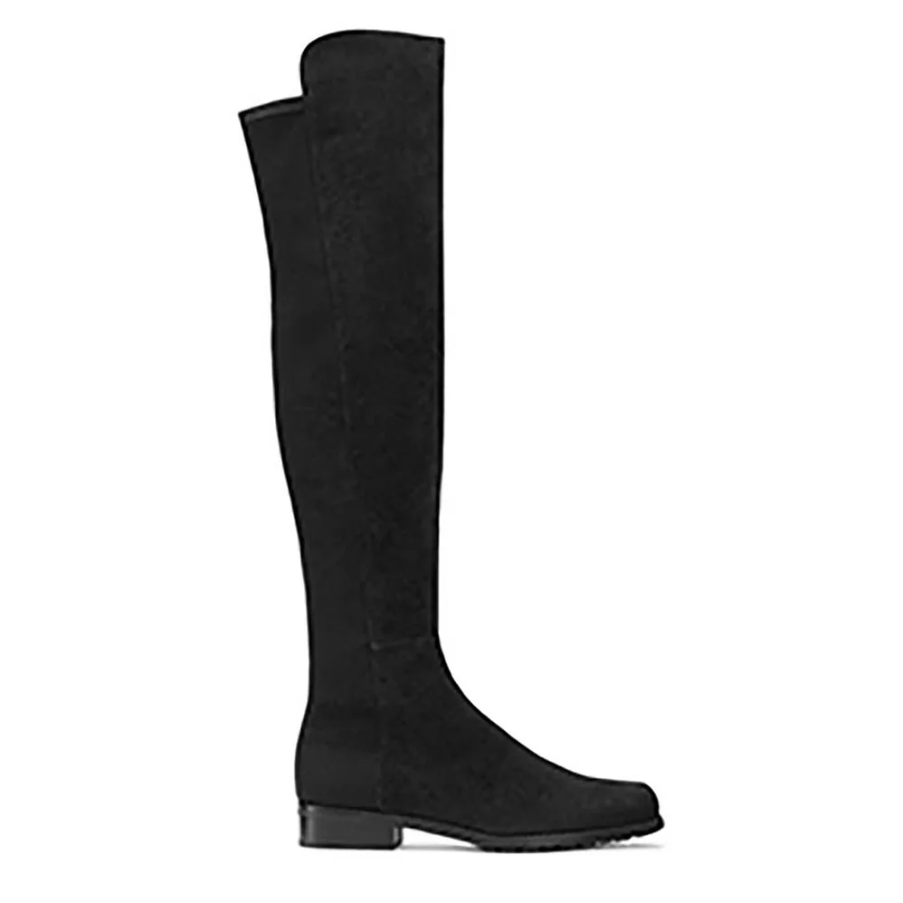 Stuart Weitzman Shoes The 5050 Boot 30mm Heel for Women in Black