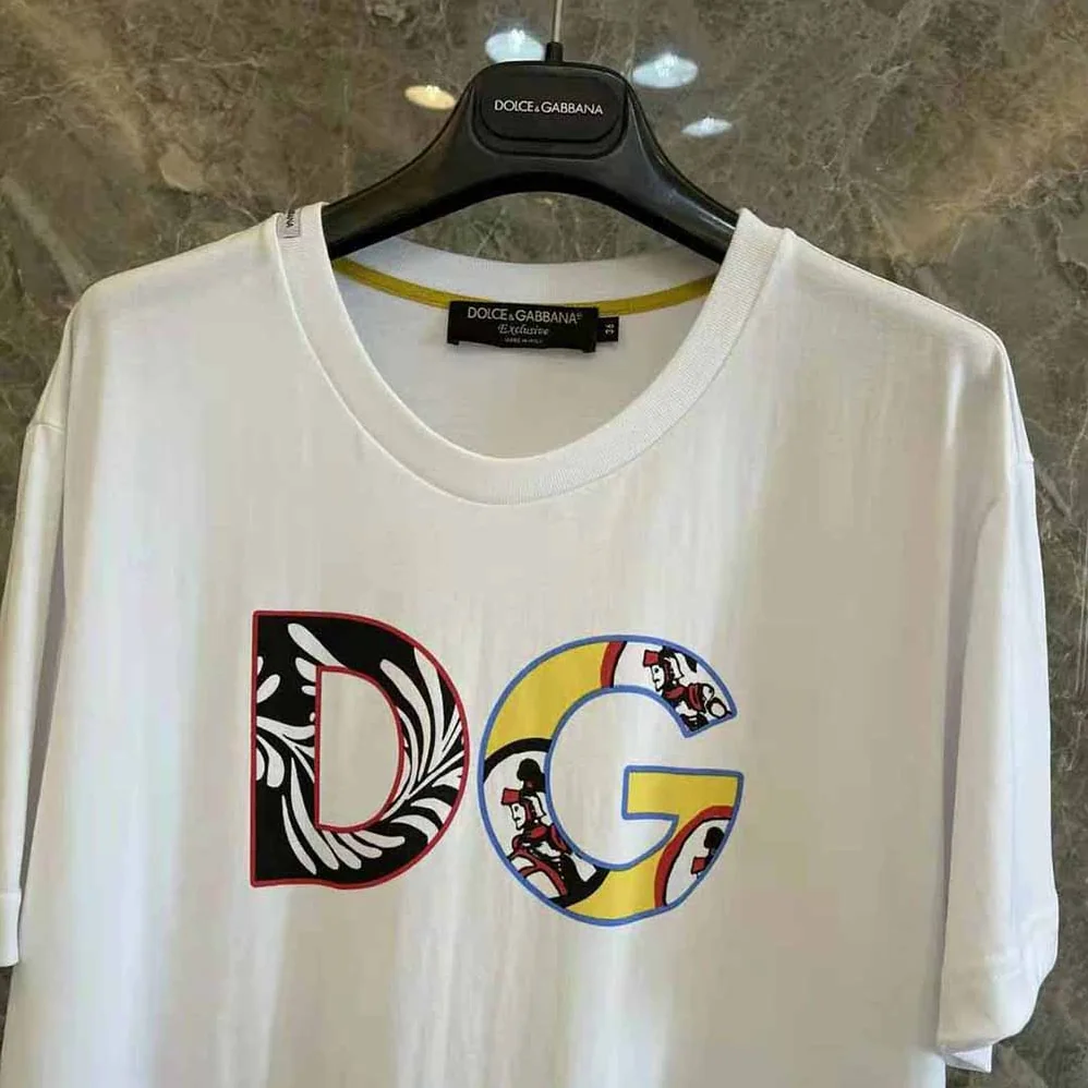 Dolce Gabbana D&G Cotton T for Women in Shirt with DG Patch Dolce Gabbana D&G Cotton T for Women in Shirt with DG Patch