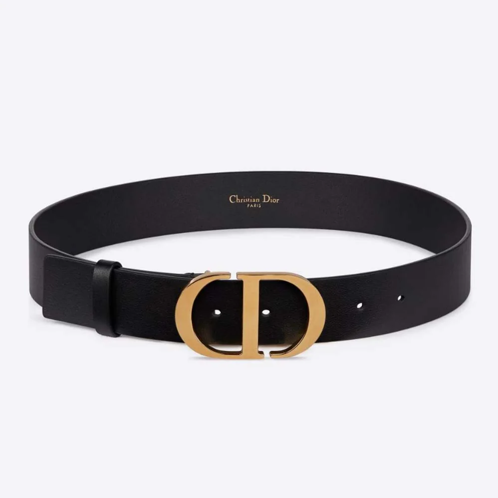 Dior 30 Montaigne Belt for Women in Black Dior 30 Montaigne Belt for Women in Black