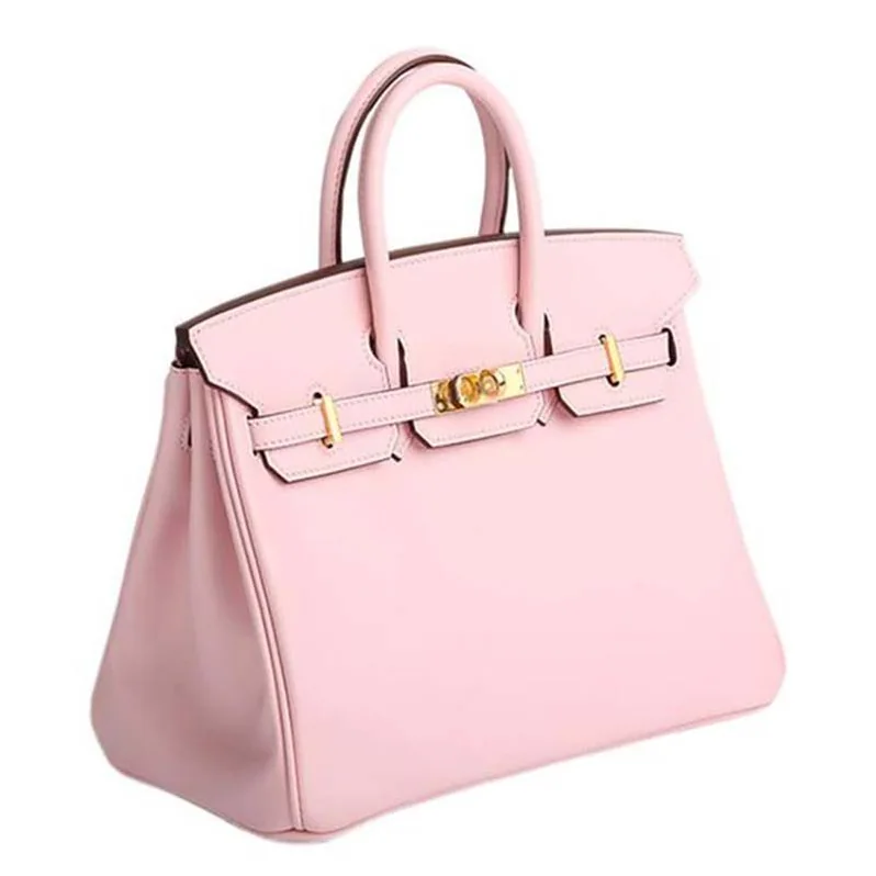 Hermes Birkin 25 Bag in Togo Leather with Gold Hardware in Pink Hermes Birkin 25 Bag in Togo Leather with Gold Hardware in Pink