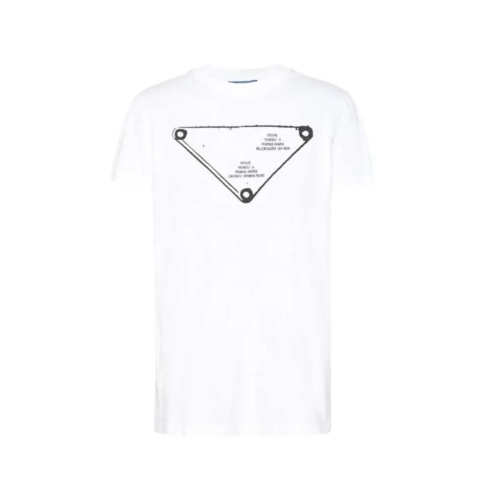 Prada Printed Jersey T-shirt for Women in White