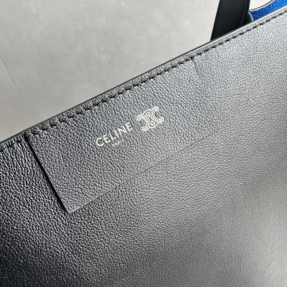 Celine Medium Cube Bag In Supple Calfskin for Women in Black