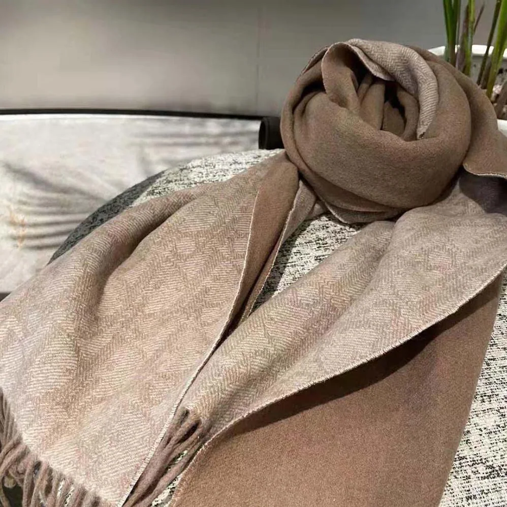 Dior Oblique Double-Sided Blanket Beige Cashmere and Wool for Men