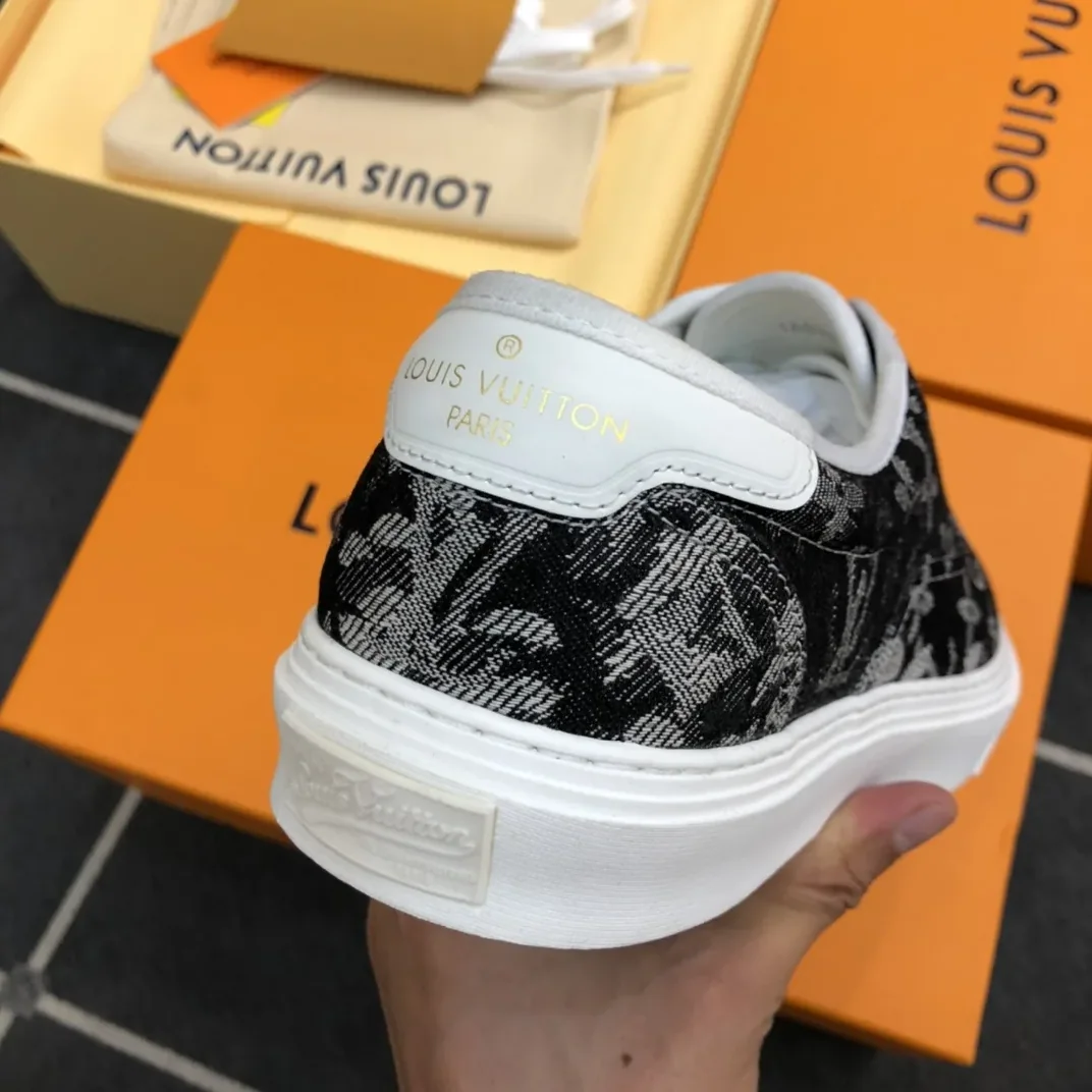 Louis Vuitton LV Trocadero Richelieu Sneaker Black