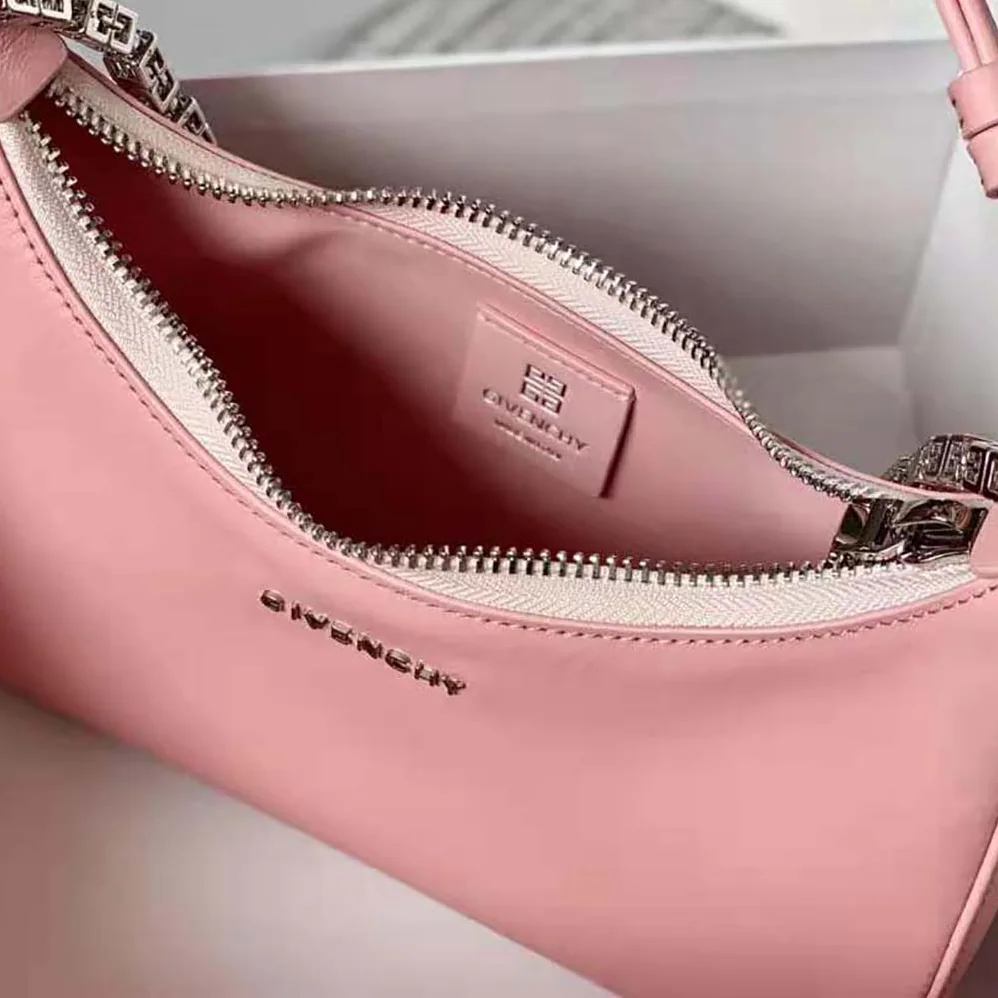 Givenchy Small Moon Cut Out Bag in Leather for Women in Pink Givenchy Small Moon Cut Out Bag in Leather for Women in Pink