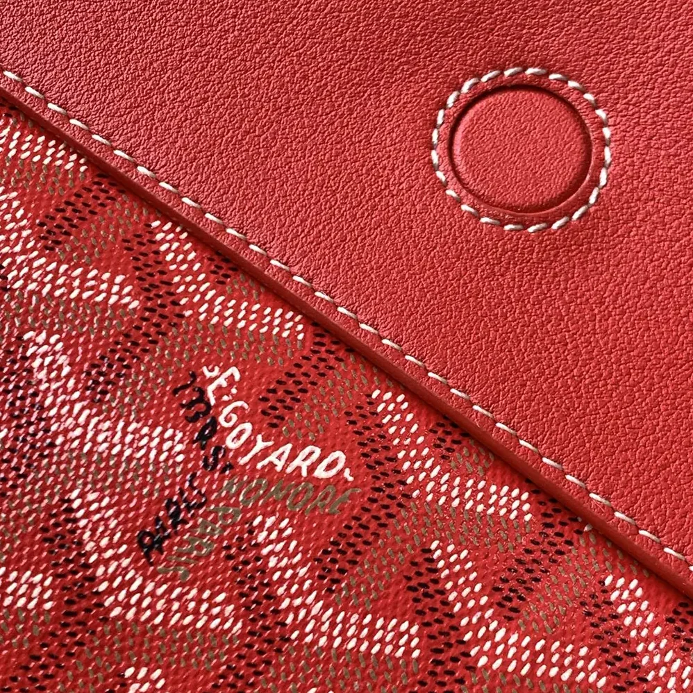 Goyard Rouette Souple Bag for Unisex in Red Goyard Rouette Souple Bag for Unisex in Red