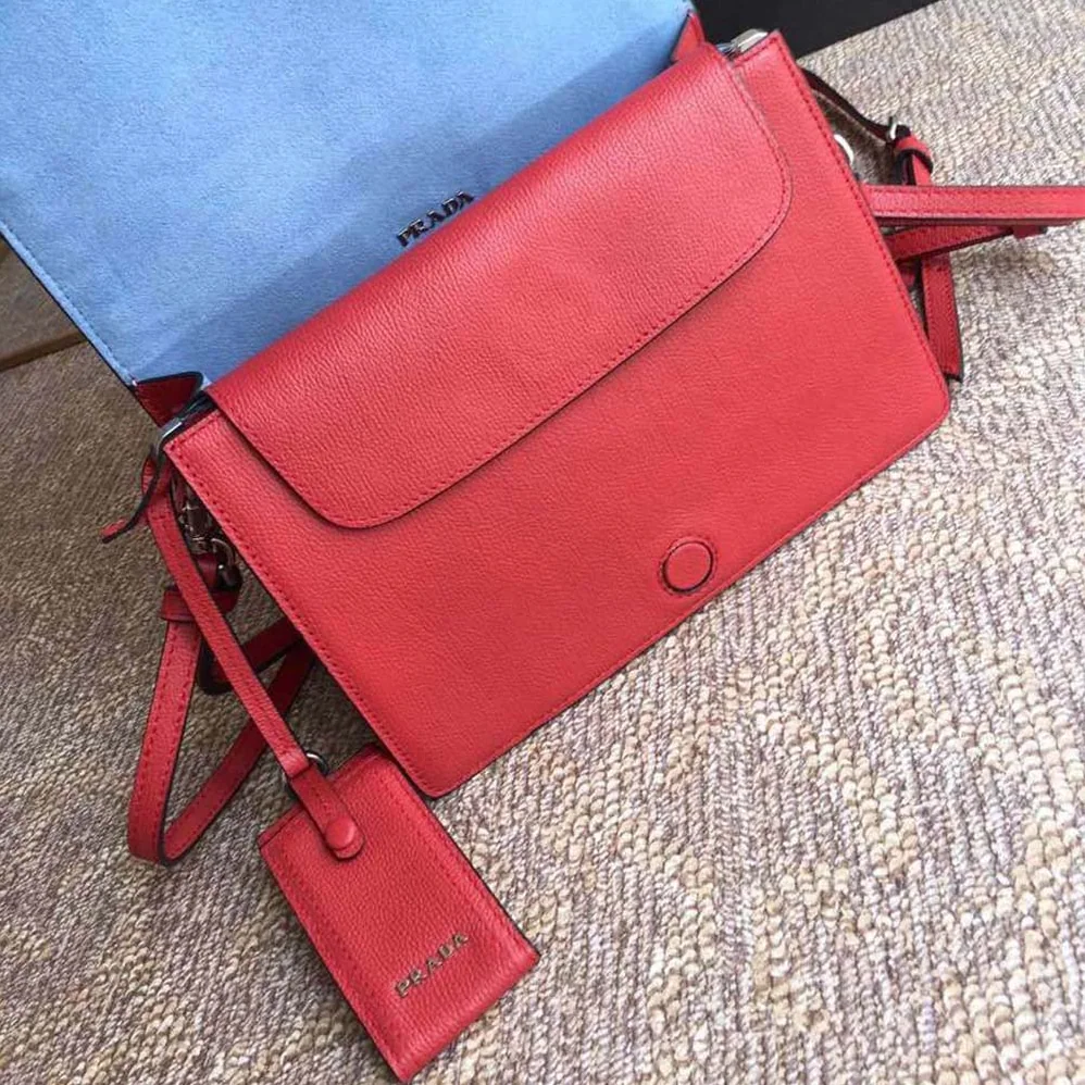 Prada Prada Etiquette Bag for Women in Red Prada Prada Etiquette Bag for Women in Red