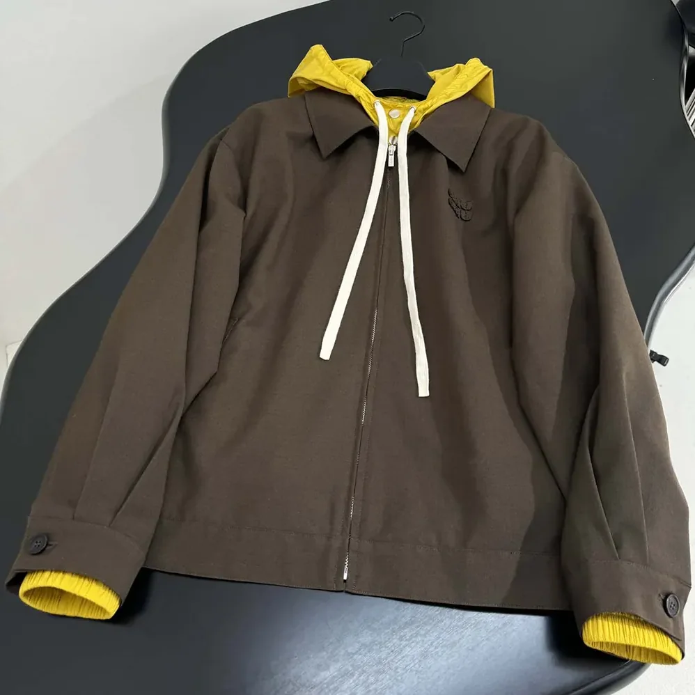 Miu Miu Kid Mohair and Technical Pongé Blouson Jacket for Women Miu Miu Kid Mohair and Technical Pongé Blouson Jacket for Women