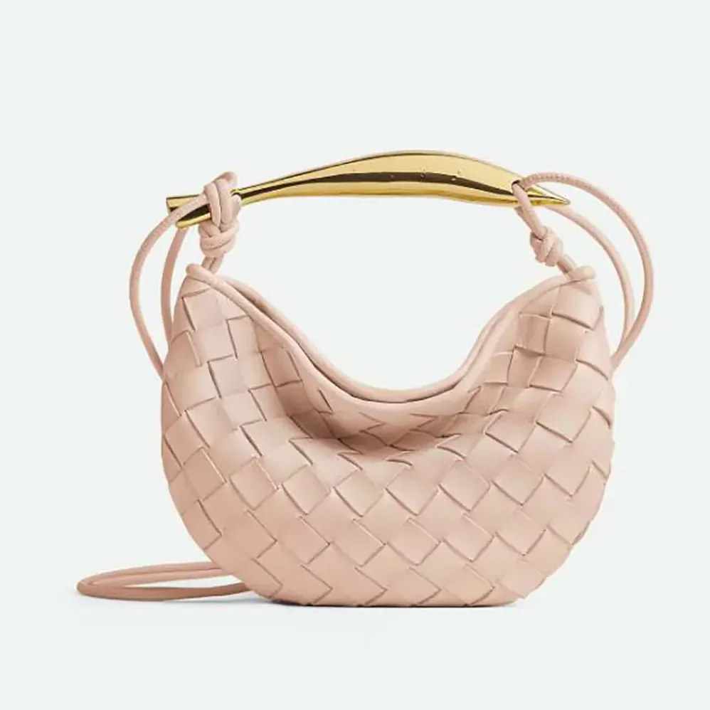 Bottega Veneta Baby Sardine for Women in Pink Bottega Veneta Baby Sardine for Women in Pink