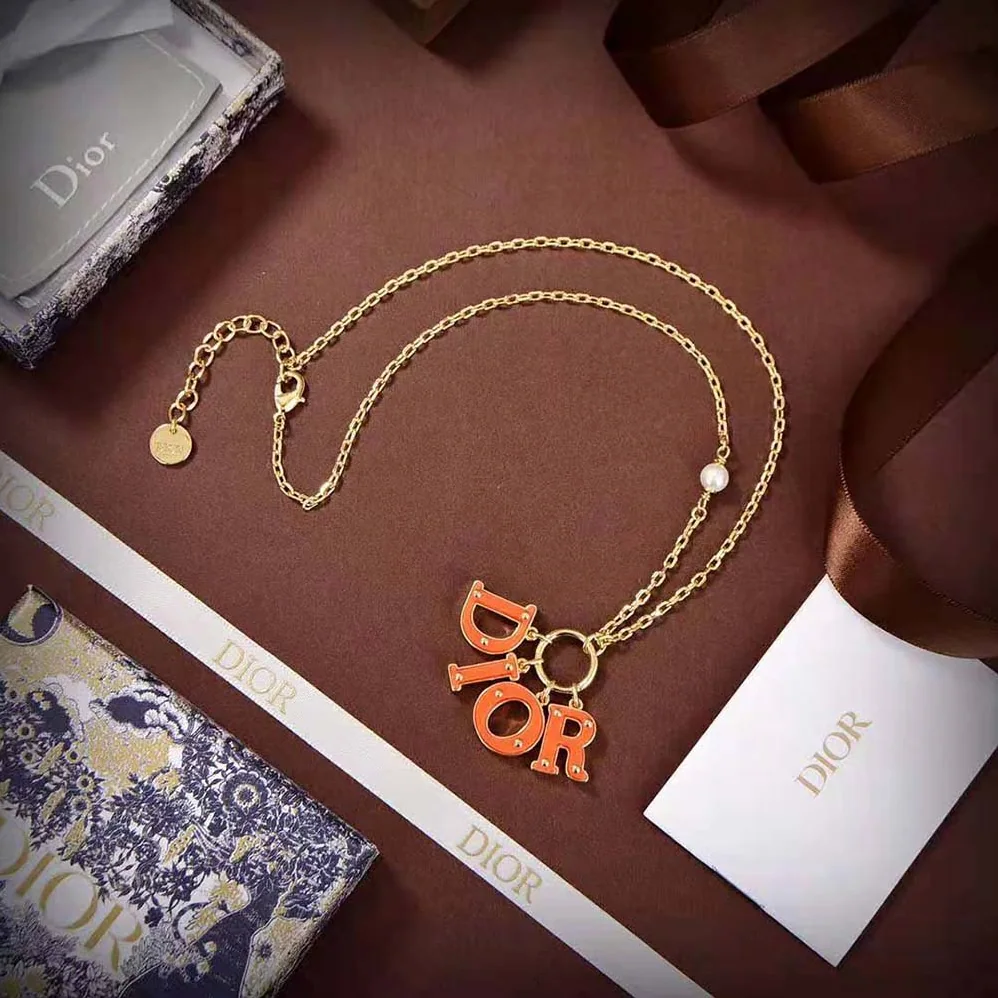 Dior Dio(r)evolution Necklace Gold for Women in Finish Metal