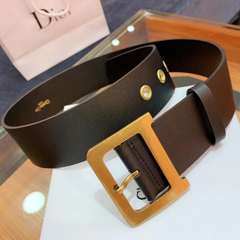 Dior Diorquake Belt in Black Calfskin for Women