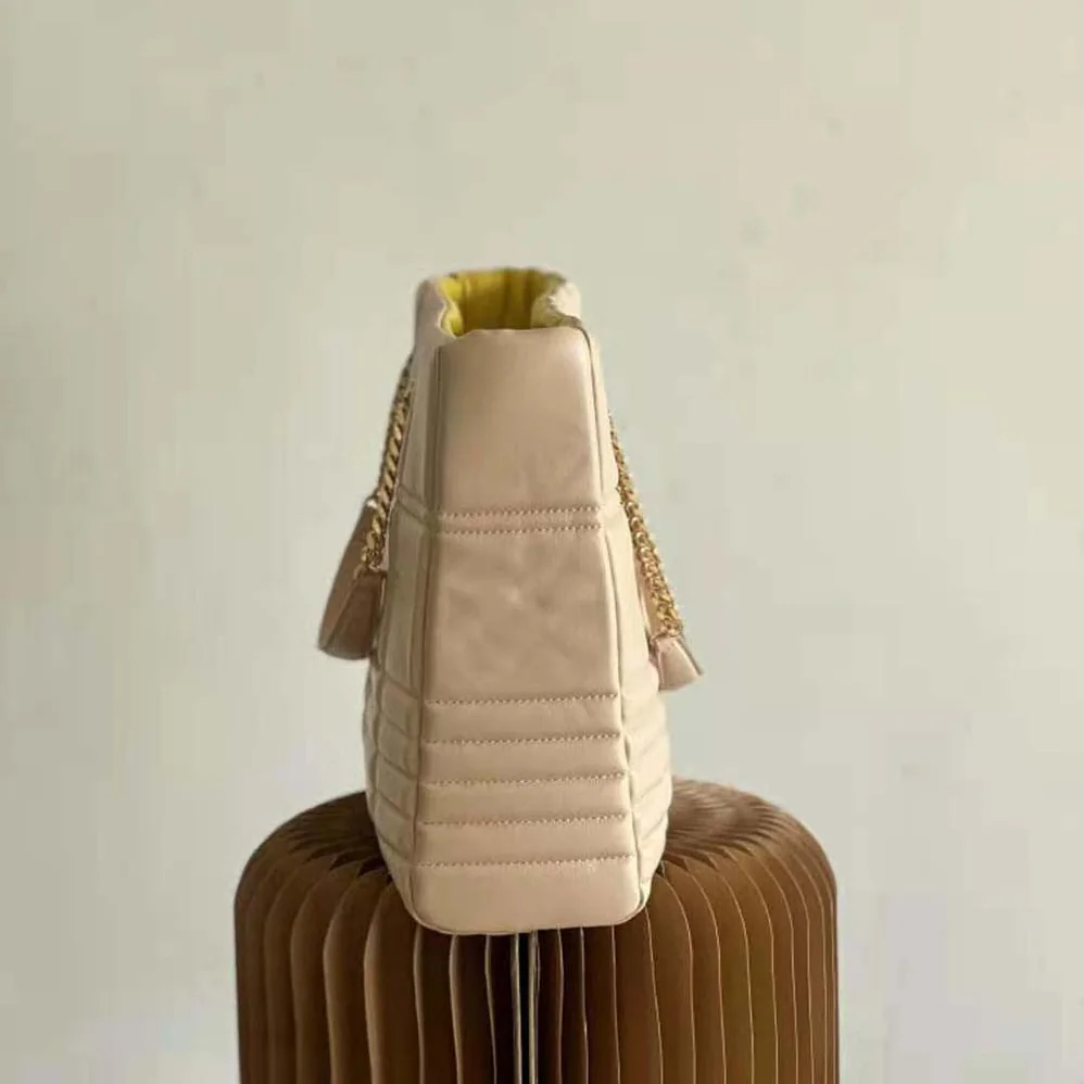 Burberry Medium Quilted Lambskin Lola Shopper Bag for Women in Sandy