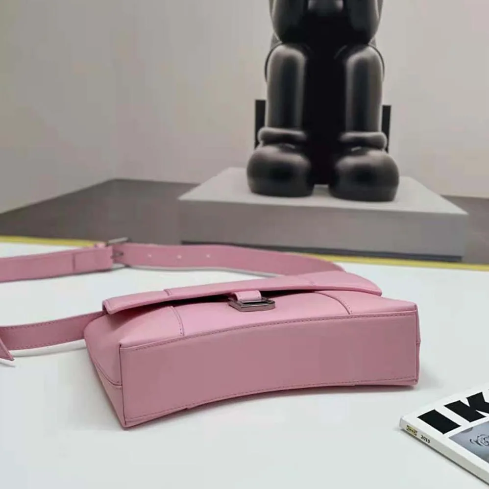 Balenciaga Downtown Small Shoulder Bag in Pink for Women Balenciaga Downtown Small Shoulder Bag in Pink for Women