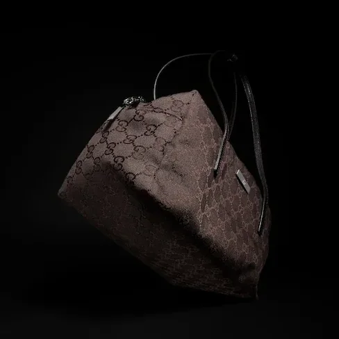 Gucci Melrose Boston Medium Shoulder Bag in Dark Brown Palladium Hardware Gucci Melrose Boston Medium Shoulder Bag in Dark Brown Palladium Hardware