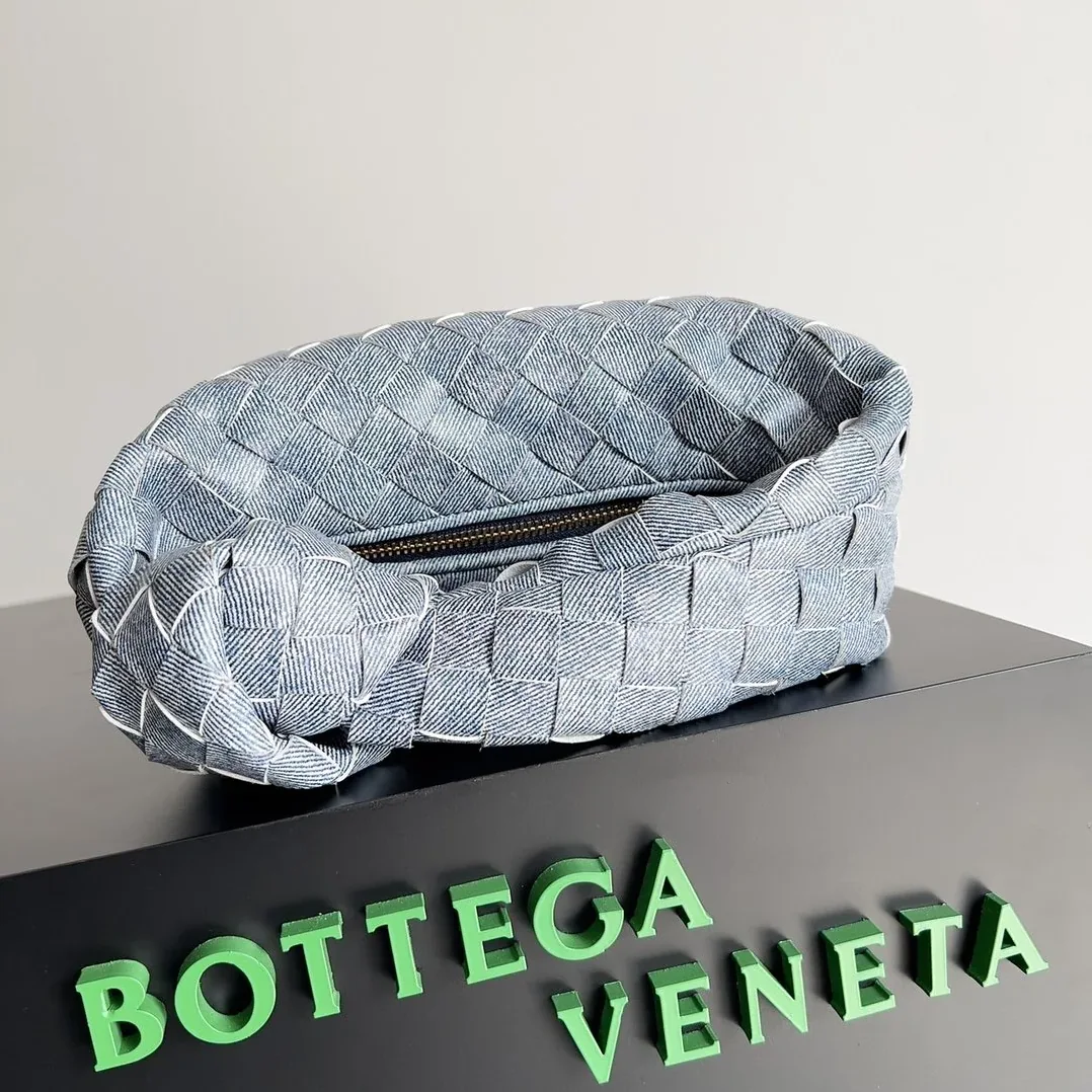 Bottega Veneta Mini Jodie Silver