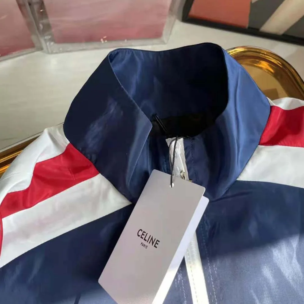 Celine Windbreaker in Lightweight Nylon for Women Celine Windbreaker in Lightweight Nylon for Women