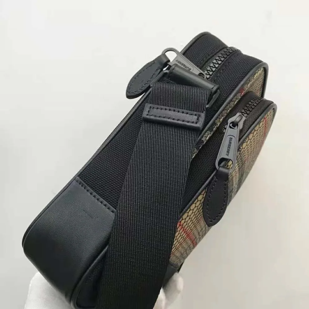 Burberry Freddie Bag in Burberry Check Cotton and Layered for Women Burberry Freddie Bag in Burberry Check Cotton and Layered for Women