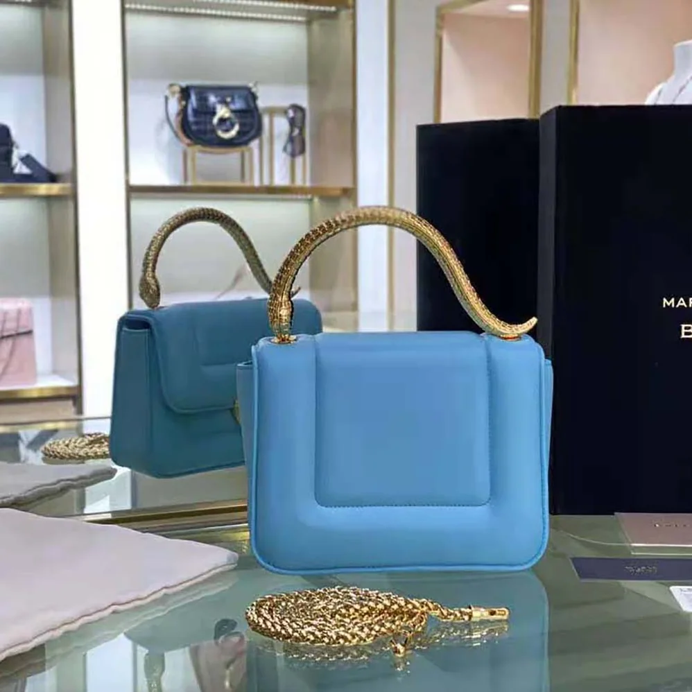 Bvlgari Mary Katrantzou X Bvlgari Top Handle for Women in Blue